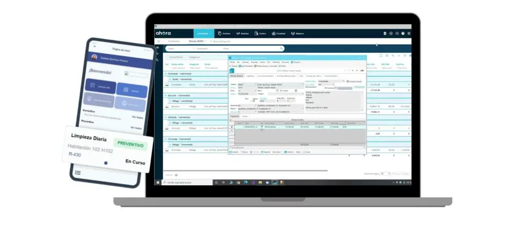 Bandeja de entrada del ERP AHORA 5 instalado por Stratic