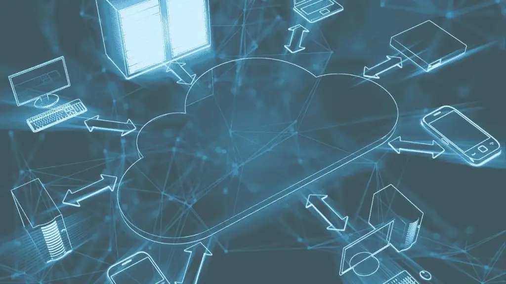 Diagrama digital de infraestructura TI en la nube para ITAM e ITSM en empresas con soluciones de Stratic