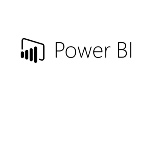 Logotipo de Power BI, herramienta de análisis de datos usada en proyectos de Business Intelligence por Stratic