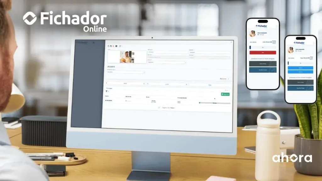 Interfaz multiplataforma de fichador online para empresas con solución de control horario de Stratic