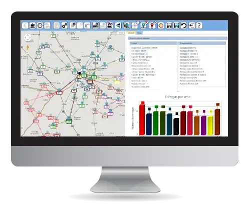 Software de planificación de rutas logísticas con estadísticas gracias a RoutingMaps.