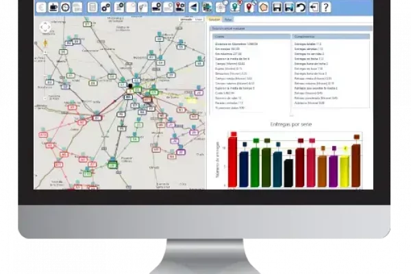 Software de planificación de rutas logísticas con estadísticas gracias a RoutingMaps.